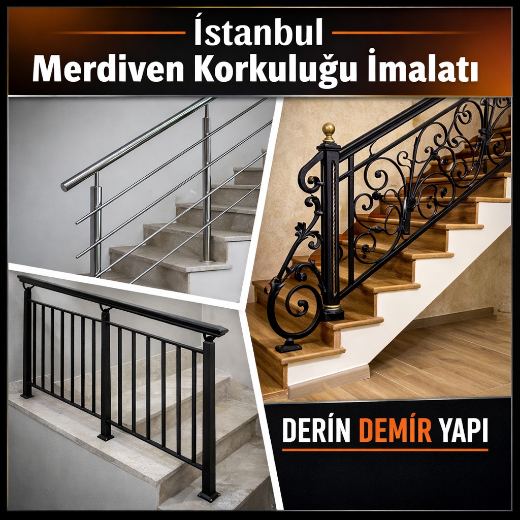 Merdiven Korkuluğu İmalatı