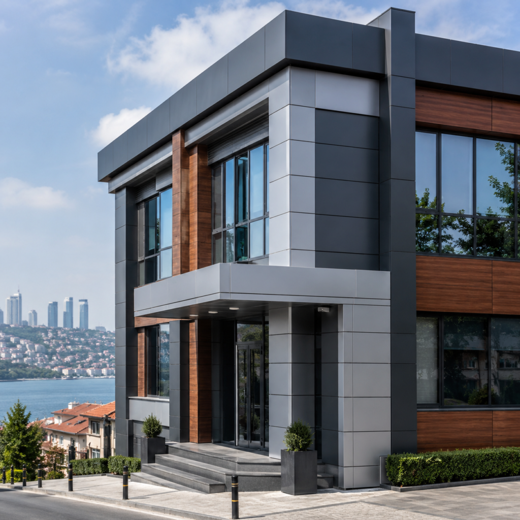 İstanbul Dış Cephe Kompozit Kaplama Fiyatları ve Modelleri