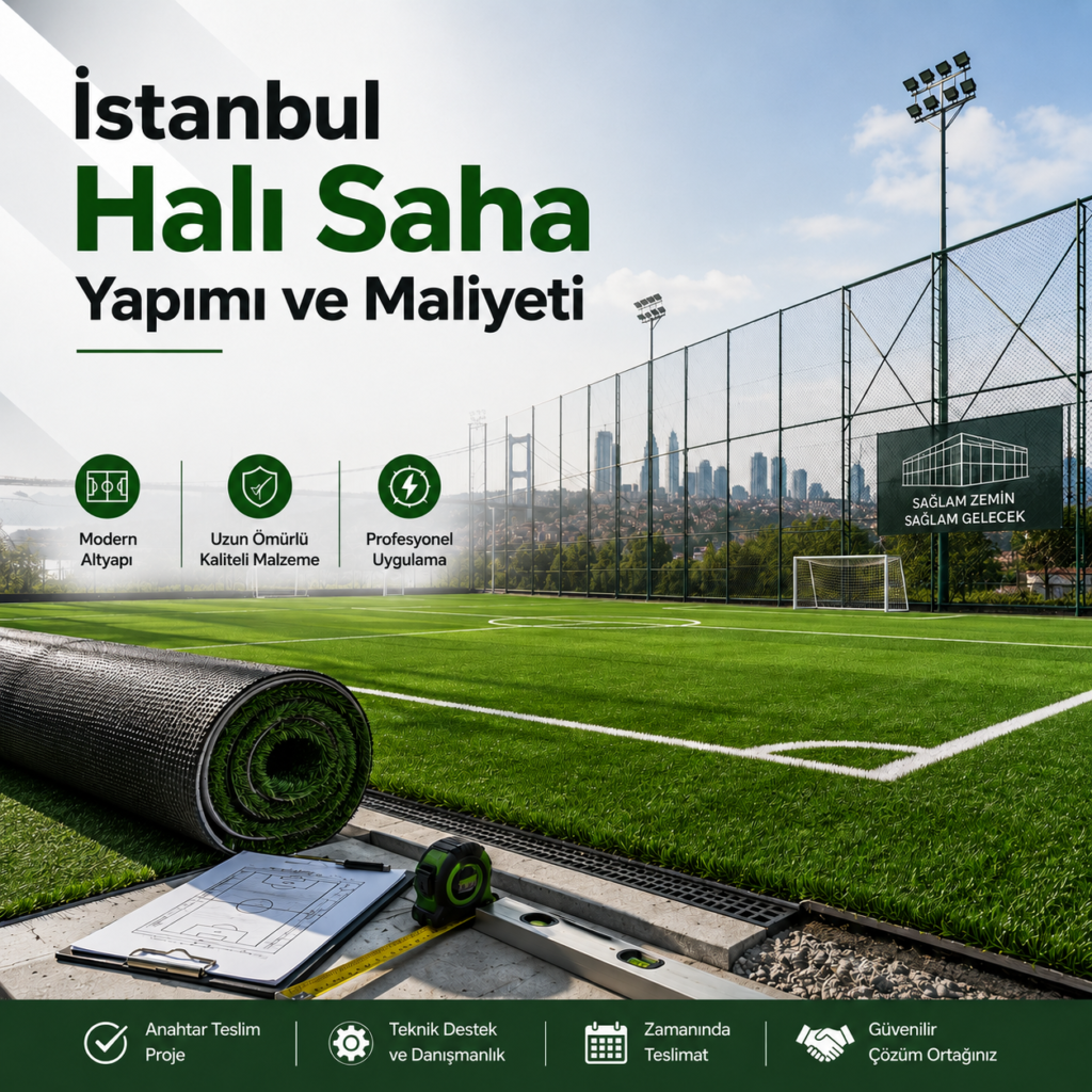 İstanbul Halı Saha Yapımı ve Maliyeti 2026
